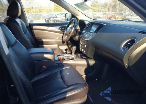 2019 Nissan Pathfinder Sl из США, поврежденный, VIN 5N1DR2MM4KC606902